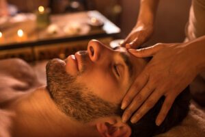 indian scalp massage