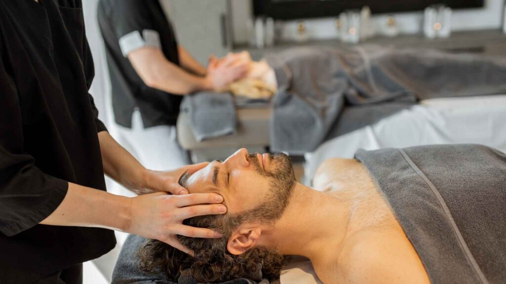 face massage at home